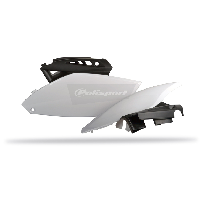 Side Panels YZF250 (10-13) Black/White