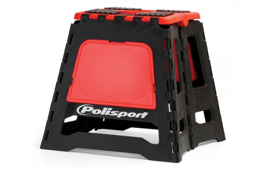 Caballete Plegable POLISPORT Rojo