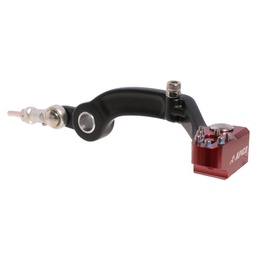 [AP-BPF601R] Pedal de Freno Forjado Trial Gas Gas PRO (09-18) Negro/Rojo