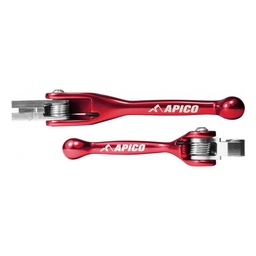 [AP-FLEXIGAS1RD] FLEXI LEVER (PAIR) GAS-GAS EC125/200/250/300 (00-11 + 13-17) Red