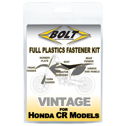 [BT-HON-8590101] Kit Sujeción Plásticos HONDA CR125(85-90) CR250/500(85-89)