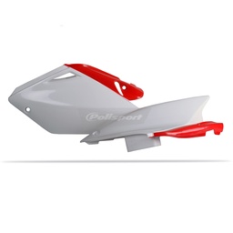 [PL8601800001] Tapas Laterales CRF250(04-05) Rojo/Blanco