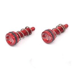 [CS-AK-5919-AJ.O] Screws (2) AJP/Grimeca/Braktec Lever Regulators Orange