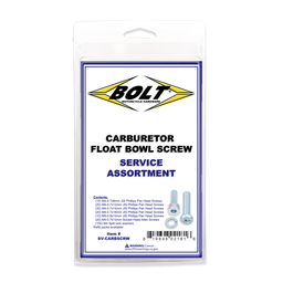 [BT-SV-CARBSCRW] SVC-CARB FLOAT BOWL SCREW ASST